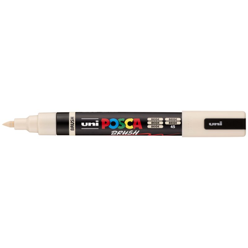 POSCA marqueur pigmentaire pointe pinceau, rose clair, 1,0-4 mm
